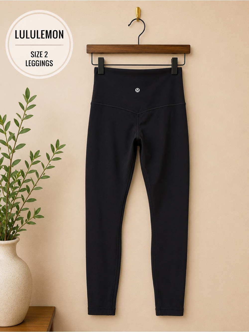 lululemon athletica Black High-Rise Full-Length Leggings